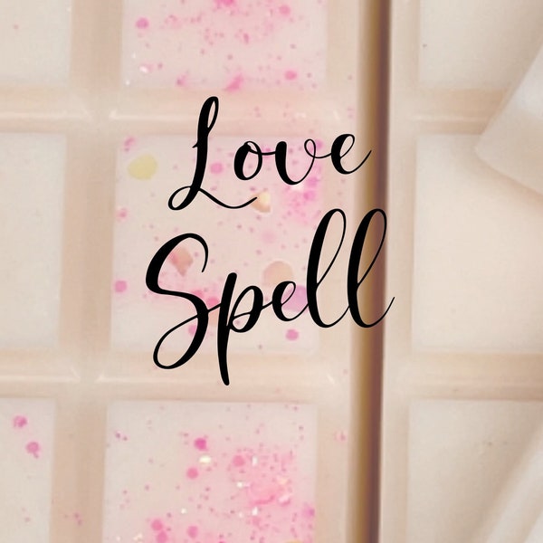 Love Spell Scented Wax Melts Soy Blend, Highly Scented