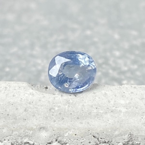 Kashmir Blue Natural Sapphire gemstone Rare Old mine Sapphire 1 ct loose gem certified India Kashmir origin Blue sapphire faceted oval 6x5mm