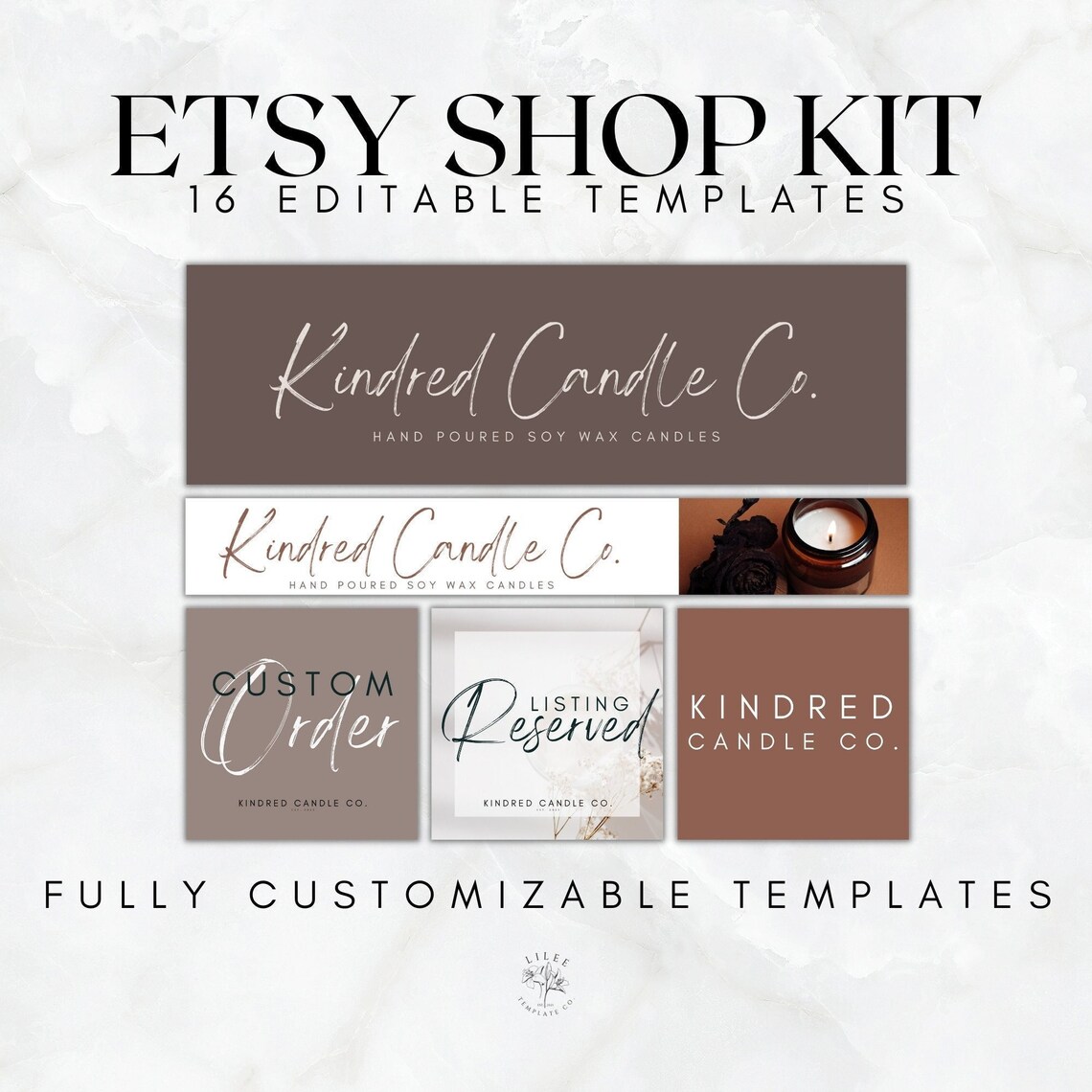 Etsy Shop Kit, Etsy Shop Banner, Etsy Shop Banner Set, Etsy Branding