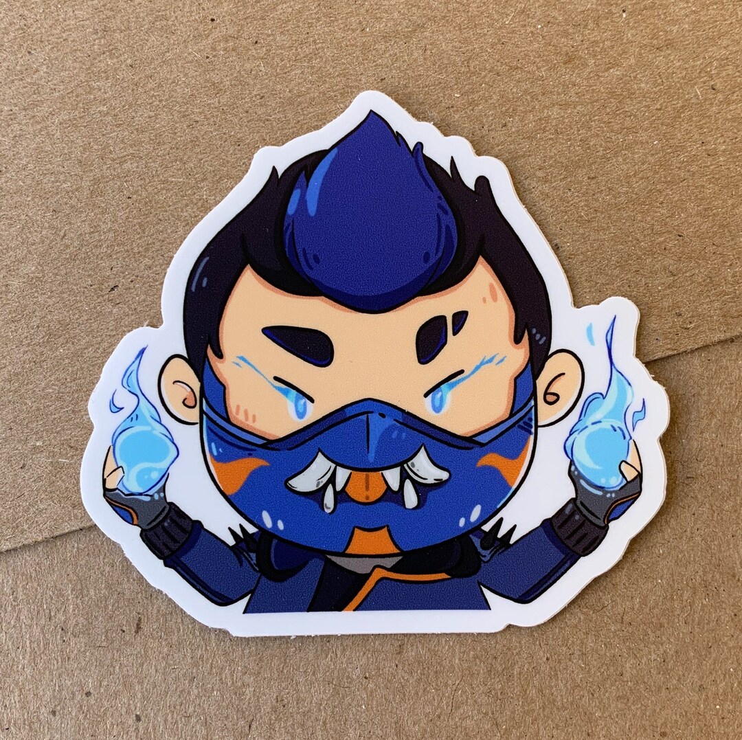 Valorant Chibi Stickers Riot Game Vinyl Stickers Decal Sticker Laptop ...