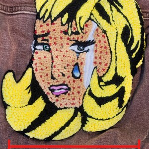 LARGE Customizable Embroidered Patch [Hand Made]