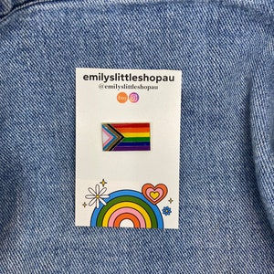 Progress Pride Flag & Intersex inclusive Flag pin
