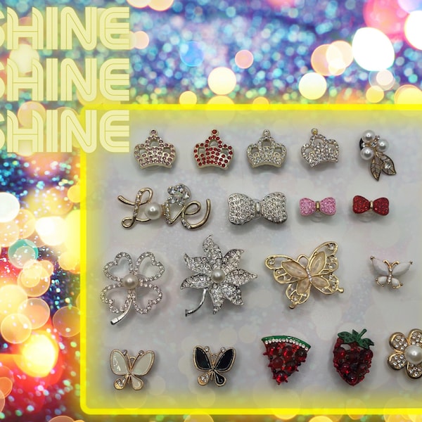 Bling Croc Charms