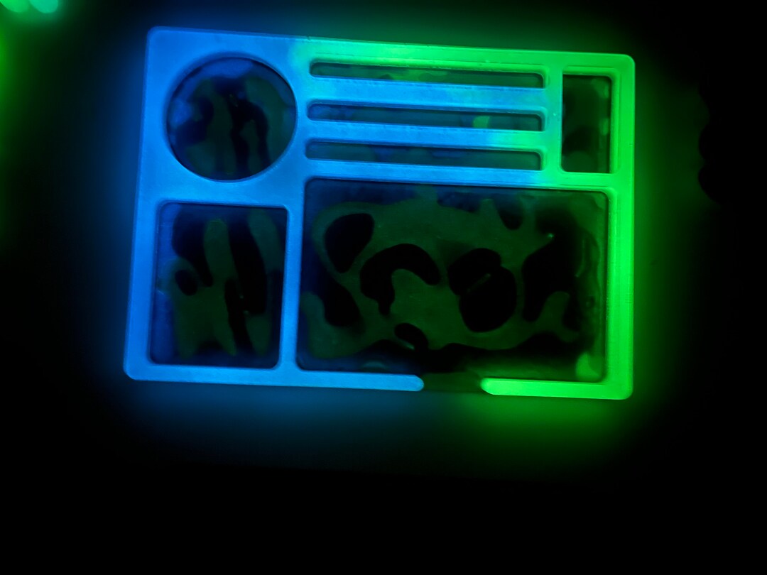 Custom Glow in the Dark Rolling Tray Etsy