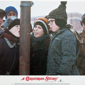 1983 A Christmas Story Movie Poster Print Ralphie Red Ryder HO HO HO