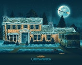 1989 National Lampoons Christmas Vacation Movie Poster Print Clark Griswold