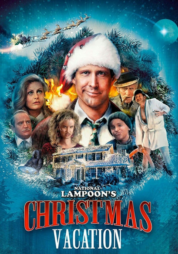 1989年ナショナル・ランプーンのクリスマス・バケーション映画ポスター