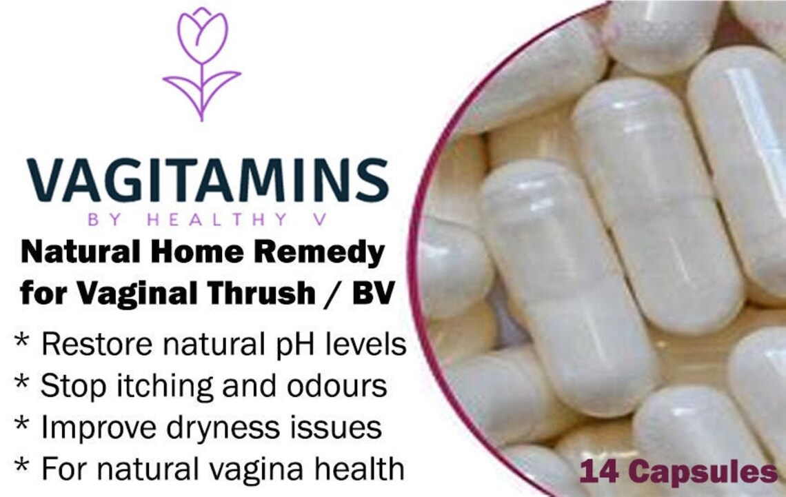 Vagitamins 30 Pessaries Natural BV Thrush Candida Yeast Etsy