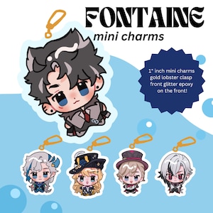 Fontaine Genshin Mini gummy charms