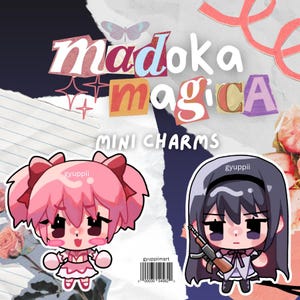 Madoka Homura Magica Mini Charms