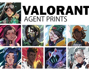 Reyna Raze Neon Valorant Néon Poster - Etsy Ireland