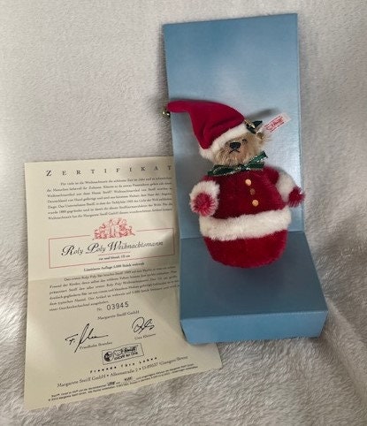 Steiff Santa - Etsy