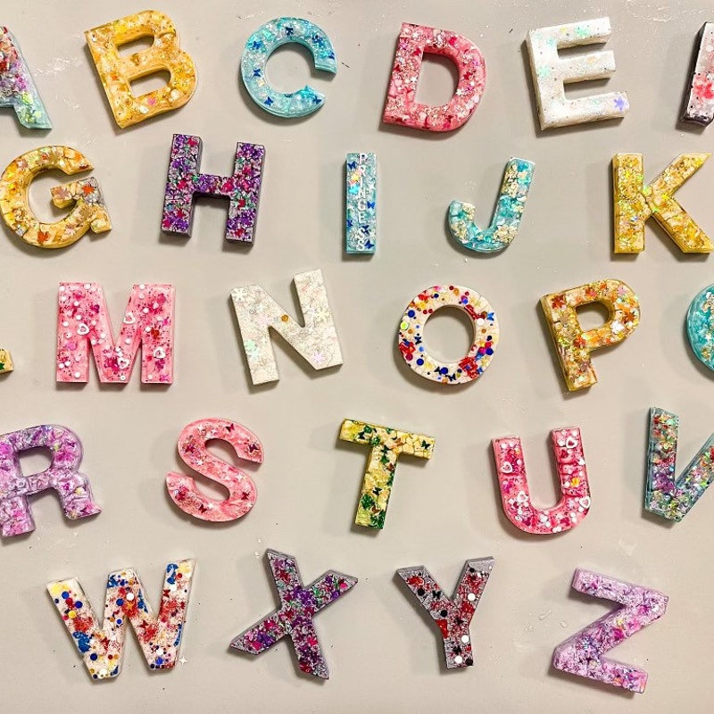 Alphabet Magnets - Etsy