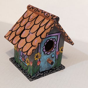 Mini garden Birdhouse