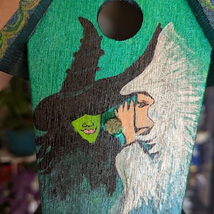 Slechte film Elphaba Birdhouse