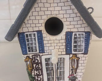 Personalized House Birdhouse, Custom Home Replica Bird House