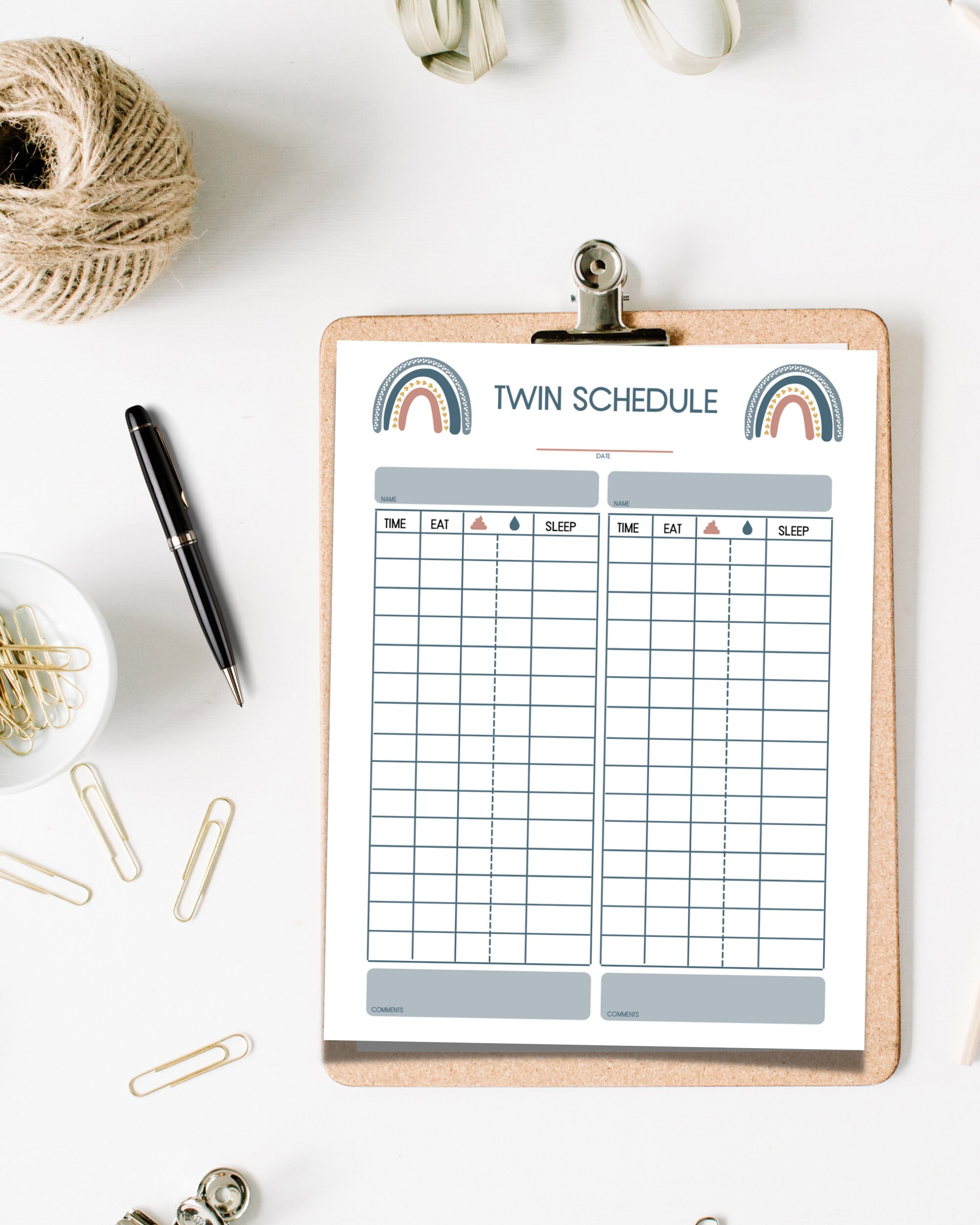 twin-feeding-chart-printable