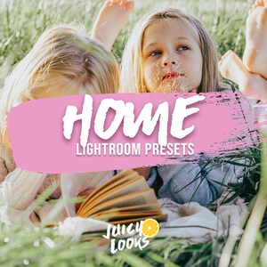 7 Home Lightroom Presets, Mobile & Desktop, Family, Photography