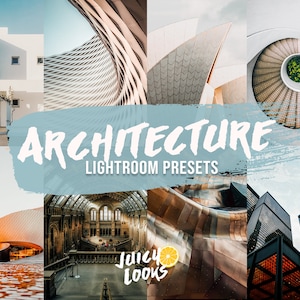 10 Architecture Lightroom Presets, Mobile & Desktop Presets, Filters, Bundle, Real Estate Photography, Real Estate Lightroom Presets