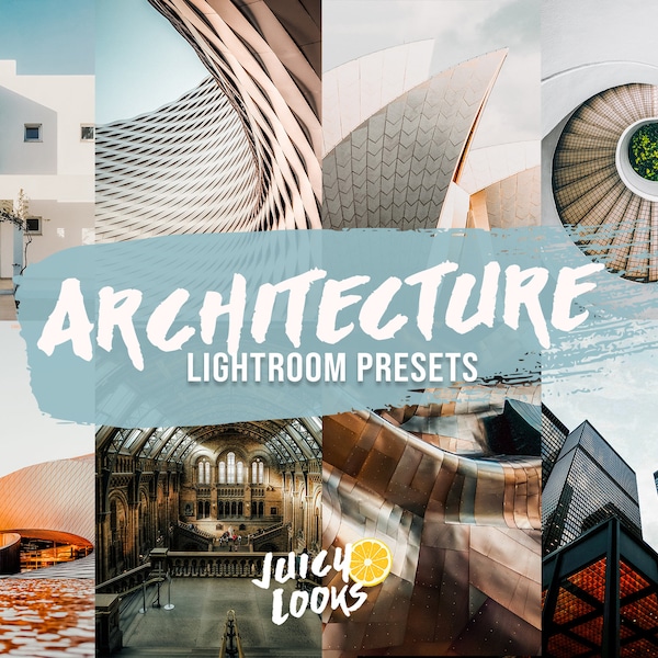 10 Architecture Lightroom Presets, Mobile & Desktop Presets, Filters, Bundle, Real Estate Photography, Real Estate Lightroom Presets