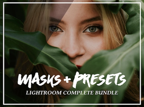 15 Lightroom AI Masks + 5 Presets Complete Bundle, Professional Photography Editing, Portrait, Retouch, Brushes, Wedding