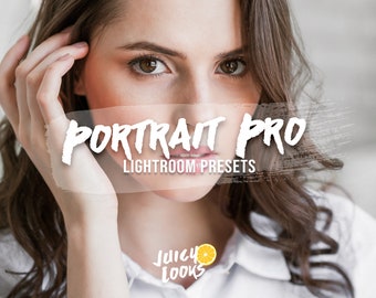 7 portretowych presetów Lightroom Mobile & Desktop, rozjaśnianie twarzy, retusz skóry, uroda, filtry do selfie, edycja makijażu, profesjonalne zdjęcia