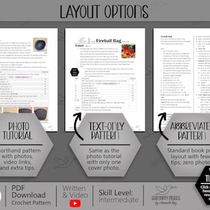 Patrón de ganchillo PDF + VIDEO Fireball Dragon Nap Time Bundle de ARSerendipityDesigns imagen 11