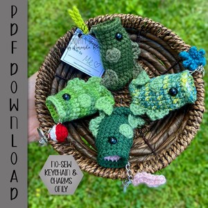 PDF Largemouth Bass Fish Crochet Pattern: Keychain, Ornament, Bag Charm ...