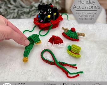 PDF + VIDEO Urlaubsaccessoires NUR Anleitung Amigurumi Häkelanleitung ARSerendipityDesigns