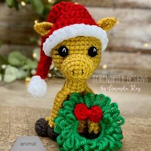 PDF Fall Winter Mini Accessories Ornaments Amigurumi Crochet Pattern image 10