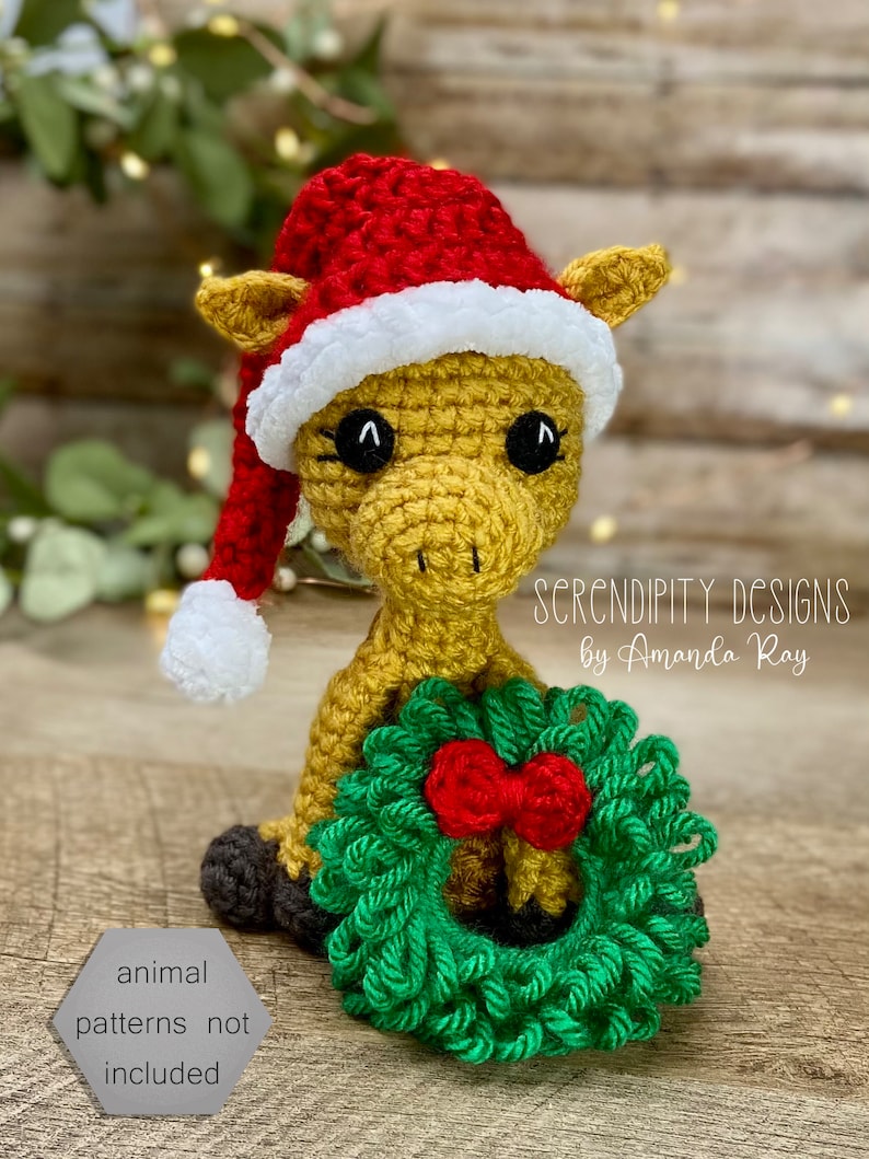 PDF Fall Winter Mini Accessories Ornaments Amigurumi Crochet Pattern image 10