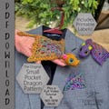PDF Small Pocket Dragon Coaster Crochet Pattern ARSerendipityDesigns product logo
