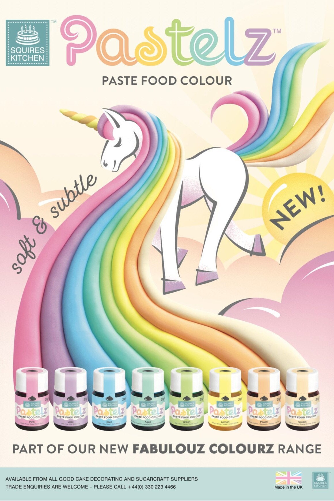 PASTELZ Pastel Food Colouring Pastes Etsy UK