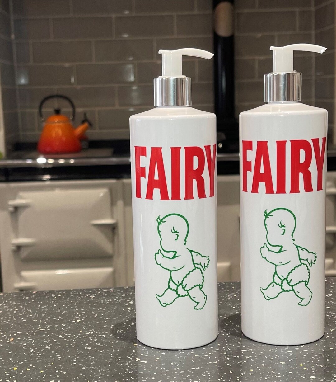Mrs Hinch Inspired Fairy Liquid 500ml Liquid Soap Dispenser Etsy UK