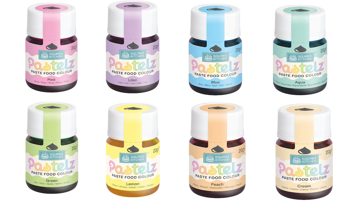 PASTELZ Pastel Food Colouring Pastes Etsy UK