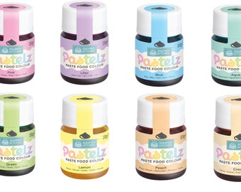 PASTELZ - Pastel Food Colouring Pastes