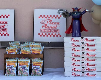 Bolsas de papas fritas personalizadas de Toy Story: regalos personalizados para fiestas de cumpleaños