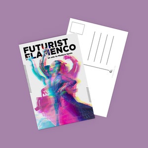 Cartes postales FUTURIST FLAMENCO