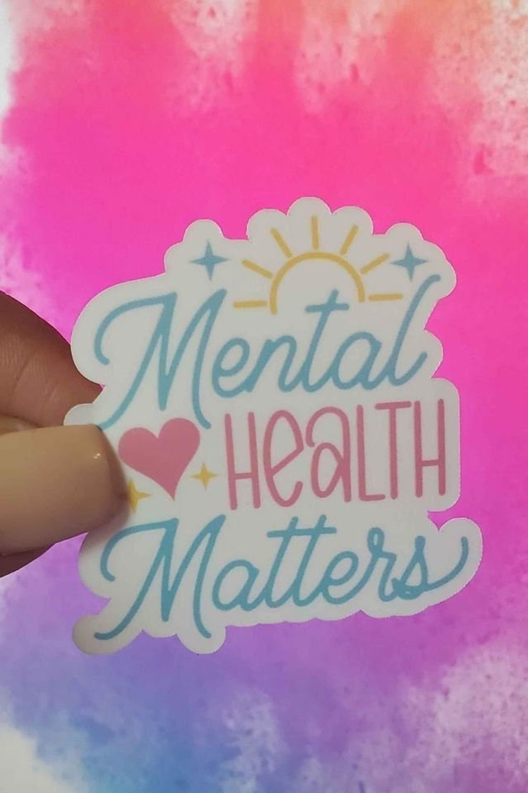 Set of Mental Health Stickers | Self Care Isn't Selfish - Etsy