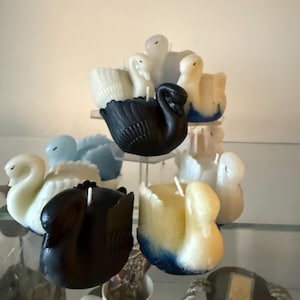 Handmade Swan Candle: Hand-Poured in London, UK