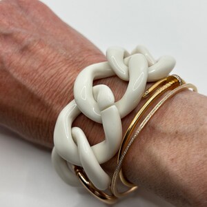 Kedjearmband | Länkarmband | Akrylarmband (XL)