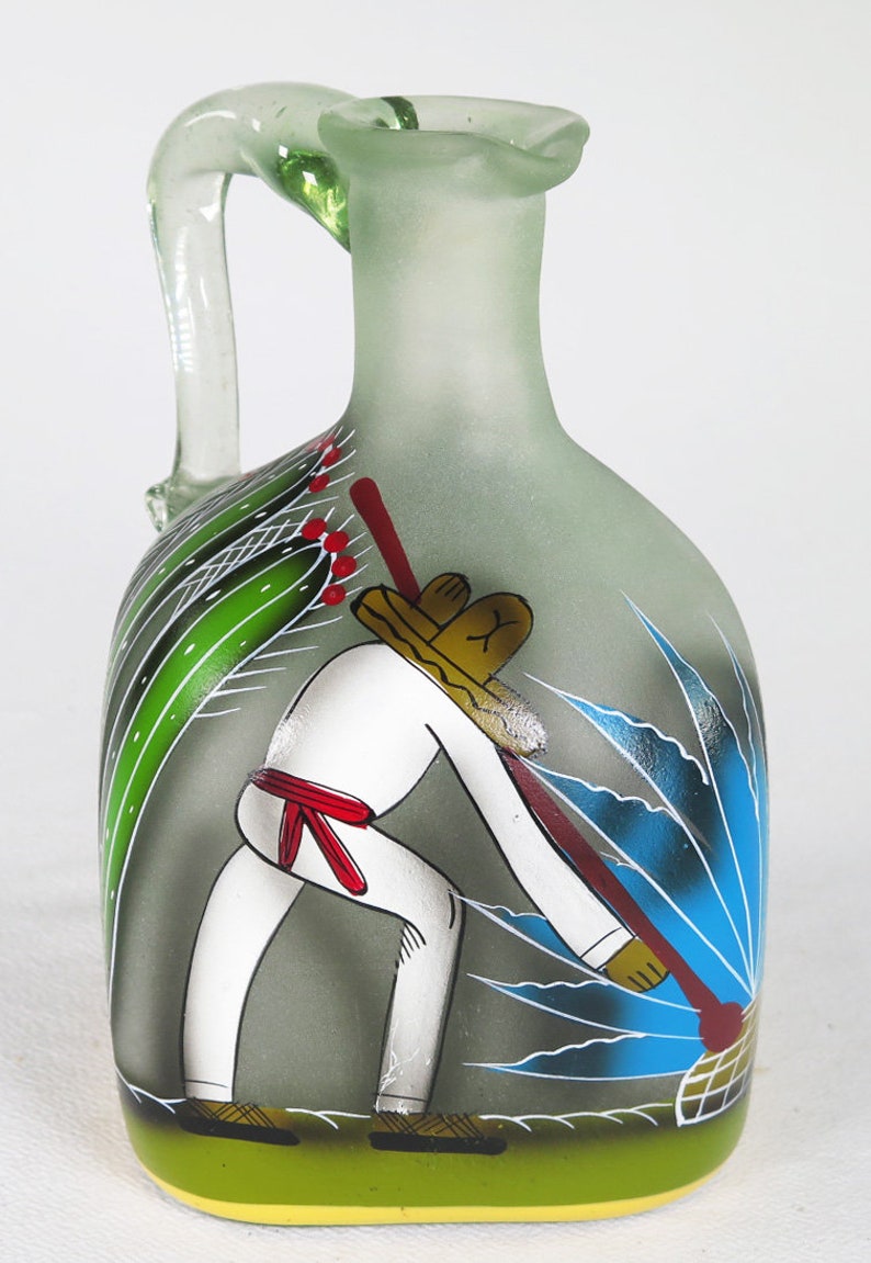 Mexican Tequila Shot Glasses & Tequila Bottle Set Etsy