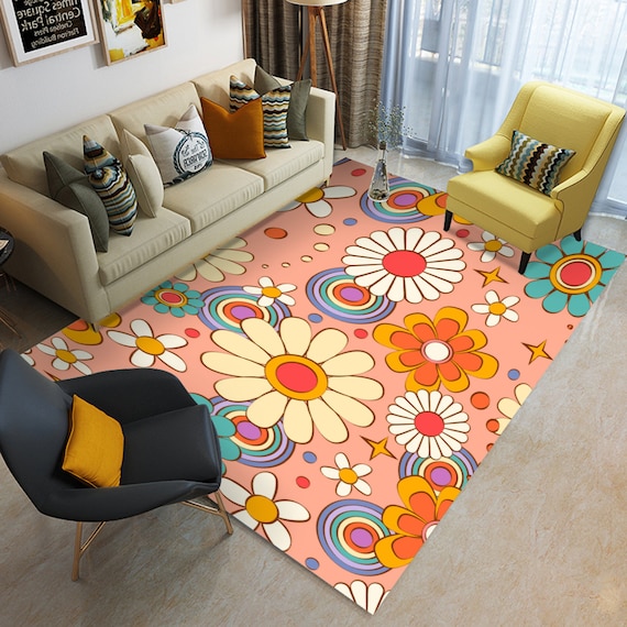 Colorful Floral Rugs