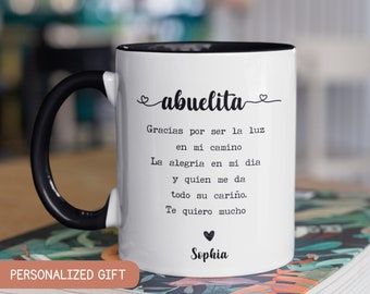 Abuelita Mother's Day Gift , Gift for Grandma Spanish, Regalo para abuela, Abuelita Coffee Mug, Dia de la Madre Abuela, Custom Abuela Gift