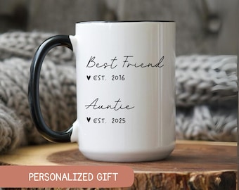Best Friend to Auntie Pregnancy Announcement, Promoted to Aunt Gift, Best Friend Pregnancy Announcement, New Aunt Gift, Custom New Auntie