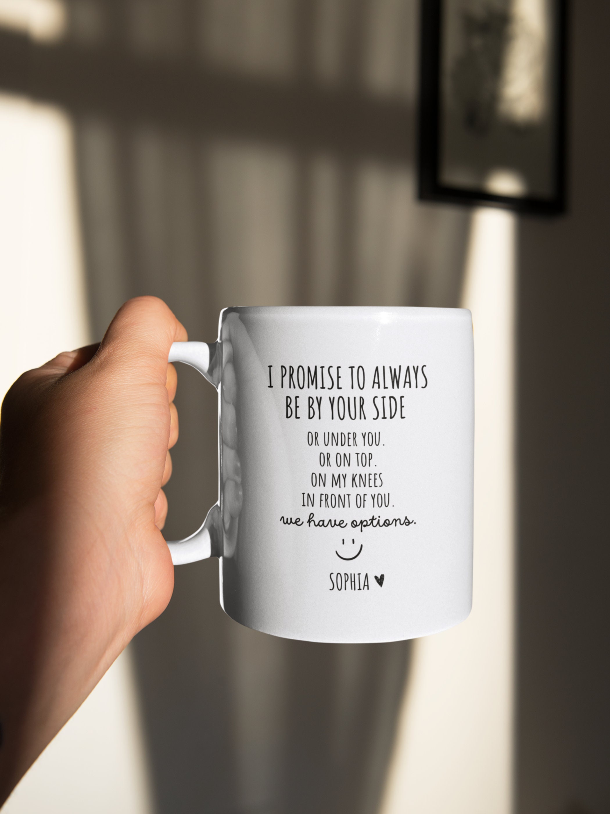 Discover Custom Funny anniversary Gift For Him,Funny Anniversary Mug for boyfriend,Personalized Mug for him,Gift for husband personalized