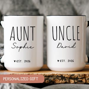 Promoted to Aunt Uncle, Uncle Pregnancy Announcement Gift, Pregnancy Reveal Gift Aunt Uncle, Uncle to Be Gift, Aunt to Be Gift, Auntie Uncle