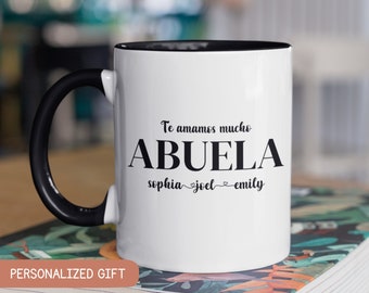 Te amamos abuela Gift, Mother's Day Gift for Grandma in spanish, Gift for abuelita, Regalo para abuela, Abuelita Coffee Mug, Dia de la Madre