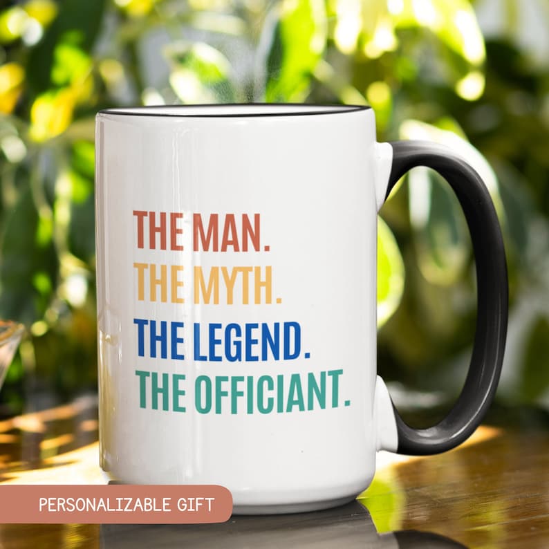 officiant coffee mug