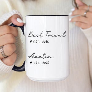 Best Friend to Auntie Pregnancy Announcement, Promoted to Aunt Gift, Best Friend Pregnancy Announcement, New Aunt Gift, Custom New Auntie